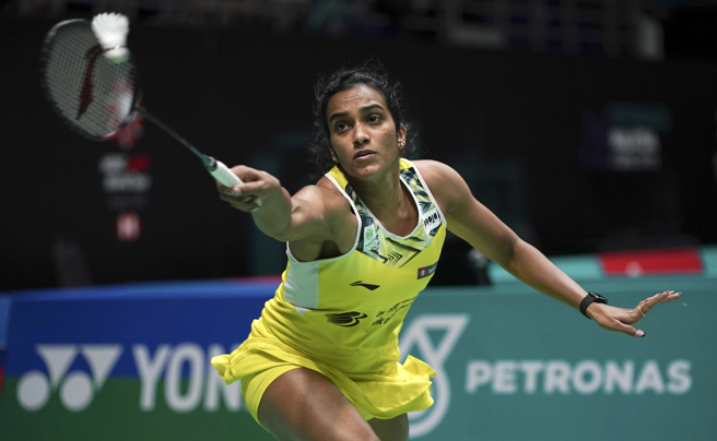 印度前世锦赛球后辛度将于马来西亚公开赛女单8强赛和戴资颖交手。（美联社）