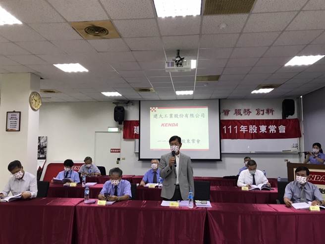 輪胎大廠建大工業今日召開股東常會。（建大提供）