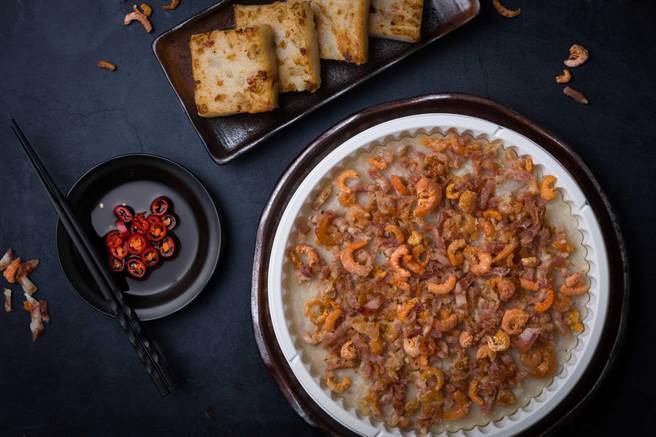 华漾DIM-SUM-实力派「腊味萝卜糕」。（华漾提供）