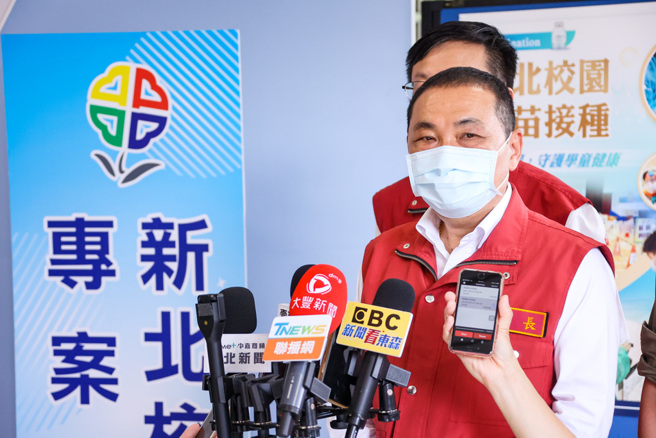 新北市長侯友宜。（本報資料照/羅永銘攝）