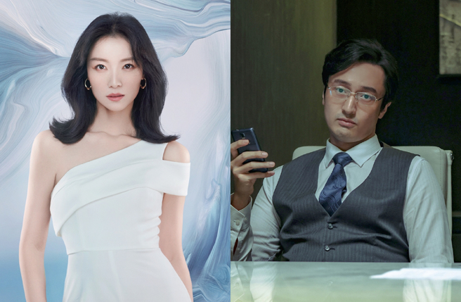 演员王传君（右）拍影片为演员齐溪（左）加油，疑似是公开恋情，网传两人隐婚生子。（图／微博）