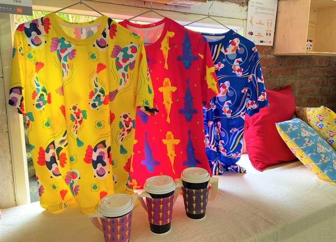 锦鲤产业开发客源结合大学设计文创产品贴近年轻人。(吕筱蝉摄)