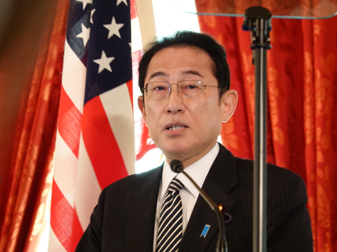 除了出席峰会，岸田也与韩国、澳洲及纽西兰举行4国领袖会谈，意图牵制在印度太平洋地区势力抬头的中国。(图／中央社)