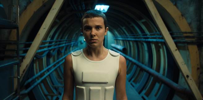 米莉芭比布朗在《怪奇物语》第4季第1辑终于逐步找回能力。（Netflix提供）