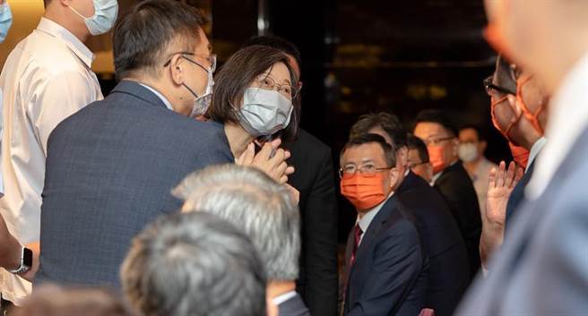 蔡英文總統今天下午出席「第65屆會計師節慶祝大會」(總統府提供)