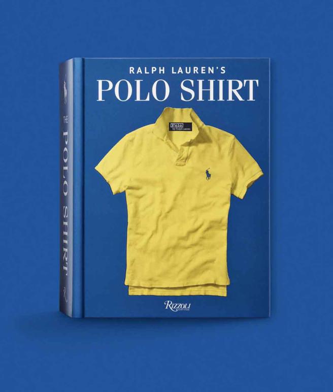 Polo Ralph Lauren为欢庆Polo衫诞生50周年，出的全新精装藏书《Ralph Lauren’s Polo Shirt》，1300元。（RALPH LAUREN提供）