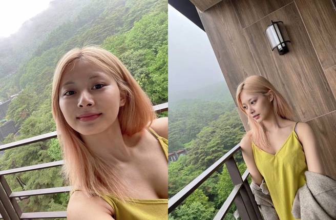 子瑜罕见展露性感。(图／取自子瑜IG)