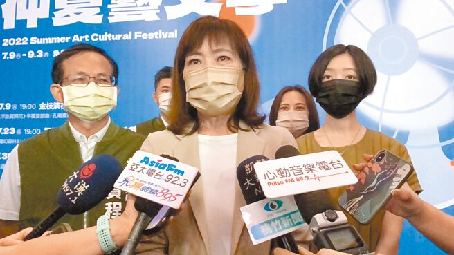 已获民进党提名参选下届新竹市长的副市长沈慧虹已递辞呈，7月3日生效，她也向高虹安喊话，赶快辞掉立委，来场君子之争。（陈育贤摄）