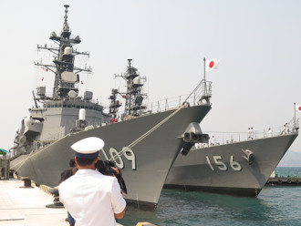 中共3軍艦半個月繞日本一周 日方機艦情蒐警監