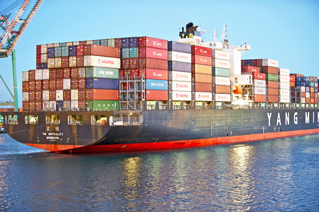 凯基投顾预估，全球货柜需求成长转折点则落在第三季。（示意图/达志影像/shutterstock）