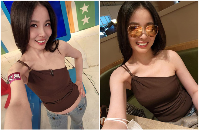 吕文婉晒出瘦身有成的魔鬼身材。(吕文婉get in TOUCH脸书)