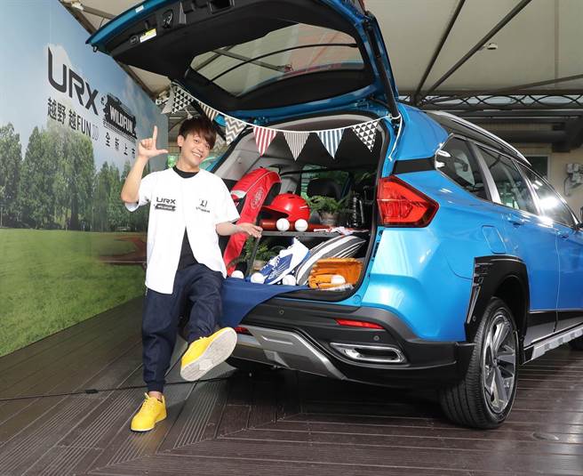 开出暑假购车战第一枪，LUXGEN发表霸气、充满Outdoor风格的URX WILDFUN 野FUN版。（LUXGEN提供）