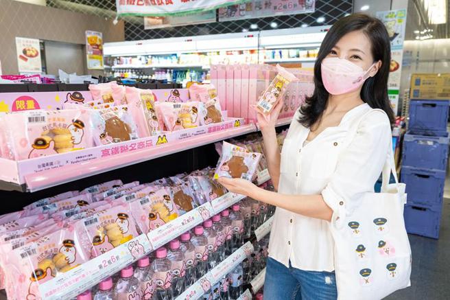 （「台湾高铁与卡娜赫拉的小动物」联名糕点即日起在全台7-ELEVEN门市销售。图／台湾高铁提供）