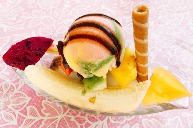 2022「台湾仲夏旅游节」游茂林，一起来吃冰。　图：茂林国家风景区管理处／提供 