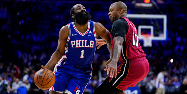 塔克、豪斯将前往76人与哈登重逢(美联社资料照)