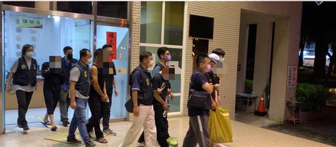 台中警方日前破获以戴姓主嫌为首的窃盗集团，逮捕4人。（台中市警察局提供／张妍溱台中传真）
