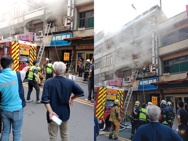 彰化鹿港火警国中生不治，困火场致向父亲求救对话曝光。(中时资料库)