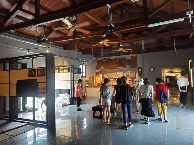 虎尾糖廠的文物館。（周麗蘭攝）