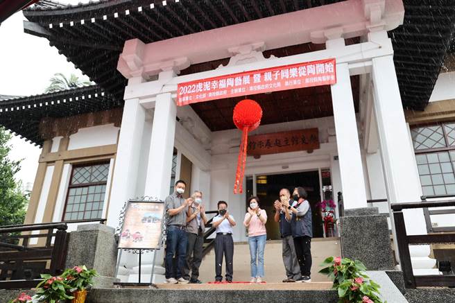 南投文化园区歷史建筑武德殿整修后，1日重新开幕。（南投县政府提供／廖志晃南投传真）