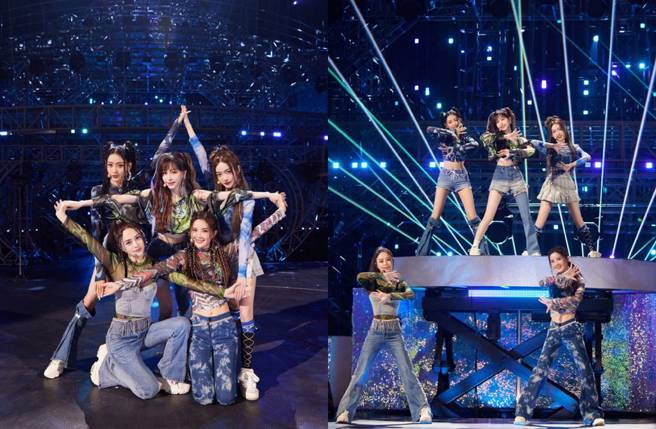 王心凌在最新三公表演領軍「我愛你撒嬌」組，奪下全場最高分。(圖／取自微博)