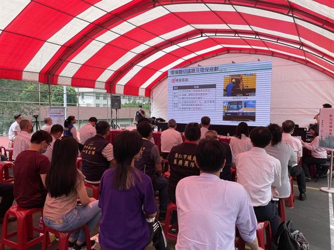 「大甲溪光明抽蓄水力发电计画」进入二阶环评，台电日前在谷关举行公开说明会。（民眾提供／陈淑娥台中传真）