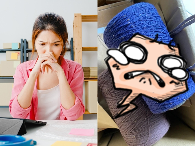 女網友外出幾天，回家後發現垃圾都沒丟、已長蟲，垃圾旁的2捆棉線甚至已爬滿蟲，痛批男友衛生習慣太差，無法在一起。（示意圖，達志影像/shutterstock、翻攝自Dcard）