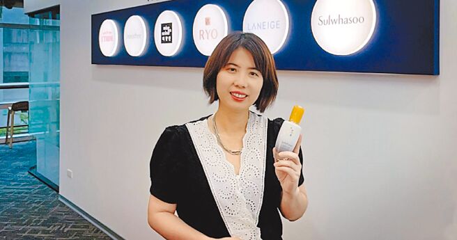 雪花秀品牌总经理Michelle Su分享，配合虾皮购物「月月盛典」，平均能创下15％的高旧客回购率。图／业者提供