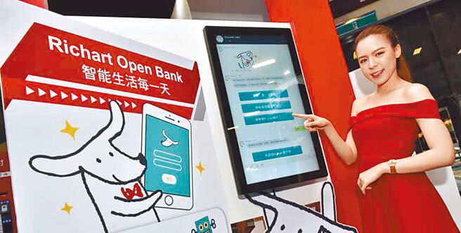 圖為台新銀Richart數位銀行。圖／本報資料照片