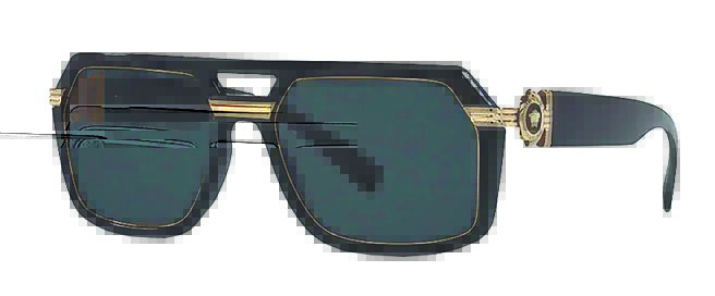 Versace復古风标志性飞行员太阳眼镜，1万150元。（Versace提供）