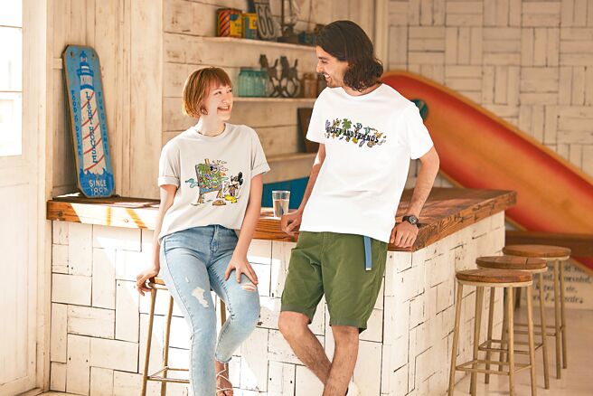 UNIQLO Mickey & Friends UT印花T恤，590元。（UNIQLO提供）