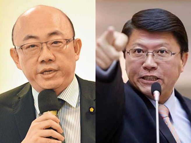 民进党前立委郭正亮、国民党台南市议员谢龙介。（合成图／素材取自本报资料照）