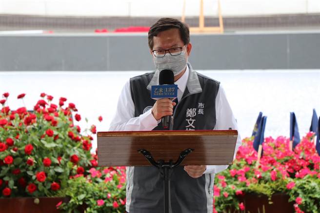 桃園市長鄭文燦今日下午將與新竹市長林智堅在大溪合體。（蔡明亘攝）