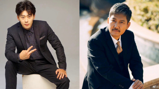 大陆演员季东燃(左)和李崇霄，分别以37岁和51岁的年纪突然离世。