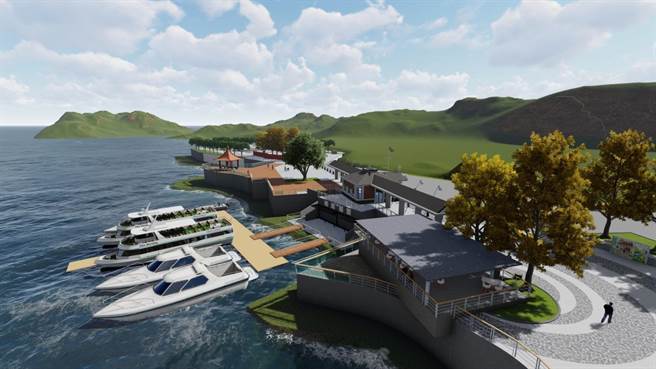 苗栗县政府规画新的游艇码头。（苗栗县政府提供／谢明俊苗栗传真）