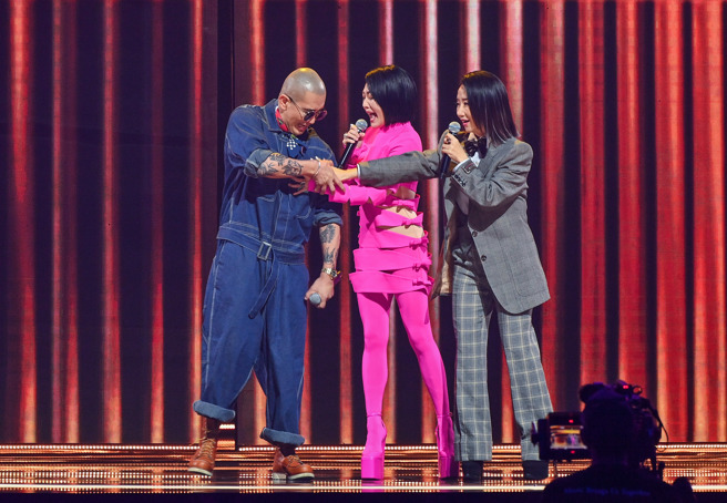 陶晶莹铺曝舞台背后故事。（图／台视提供）