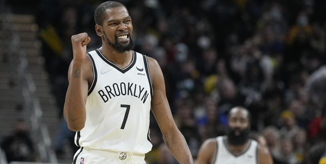 知名美剧《黑袍纠察队》搞笑邀请杜兰特加入(美联社资料照)