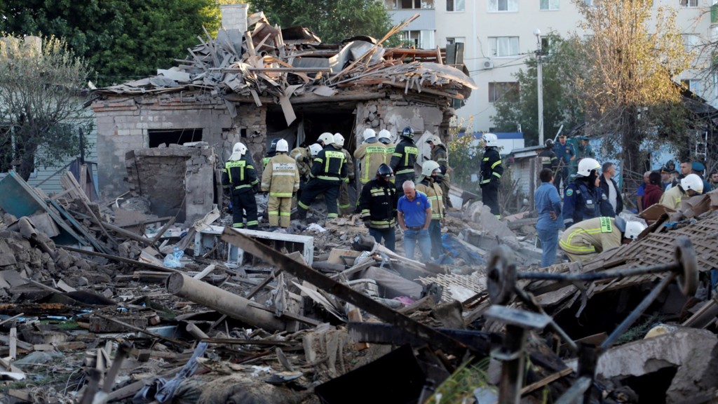 俄罗斯别尔哥罗德发生多起爆炸，可能是乌克兰的攻击。图/TASS(photo:ChinaTimes)