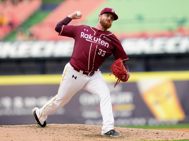 乐天桃猿狂威拿下本季第7胜。（乐天桃猿提供）