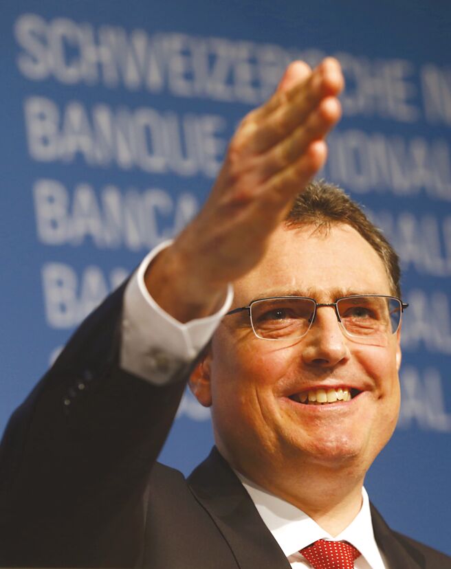 瑞士央行总裁 乔丹　图／路透