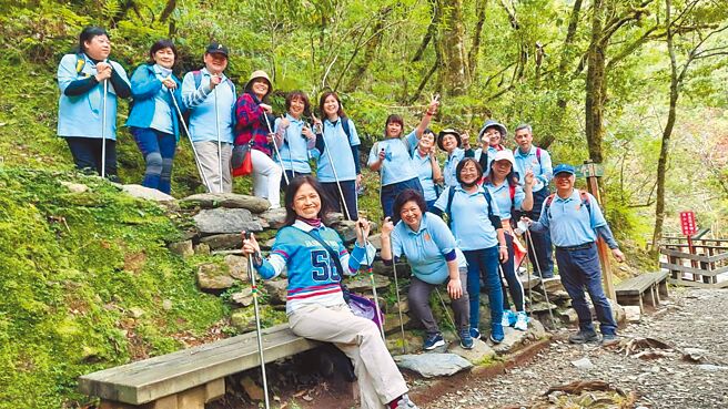 明远中医推崇森林疗癒，对民眾身心健康有正面的帮助。图／明远中医提供