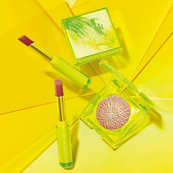 SOGO復興館CHANTECAILLE夏季限量彩妝─綠漾波光絢采系列新登場。（SOGO提供）