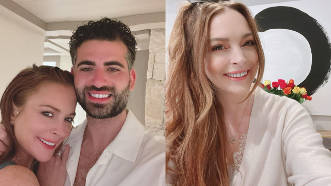 琳赛萝涵和圈外金融业男友宣布结婚。(图/琳赛萝涵 IG)