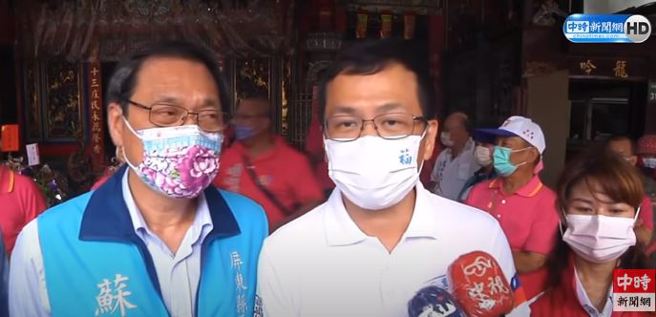 前台北市议员罗智强谈选举。(取自中时新闻网影片)