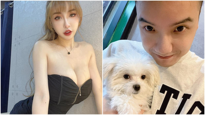 情色教主雪碧（左）住院，圤智雨吐「不是很理想」。（图/圤智雨）