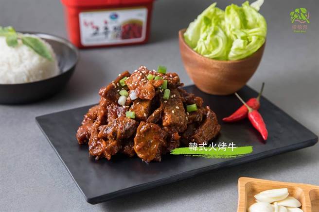 优植肉被讚为蔬食界的玛莎拉蒂。（优植肉提供） 