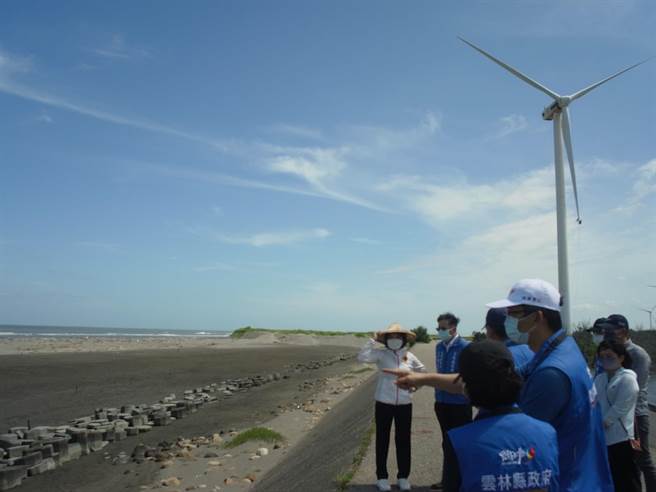 云林县政府规画箔子寮渔港景观跨桥与产业园区，带动云林西海岸发展。（张朝欣摄）