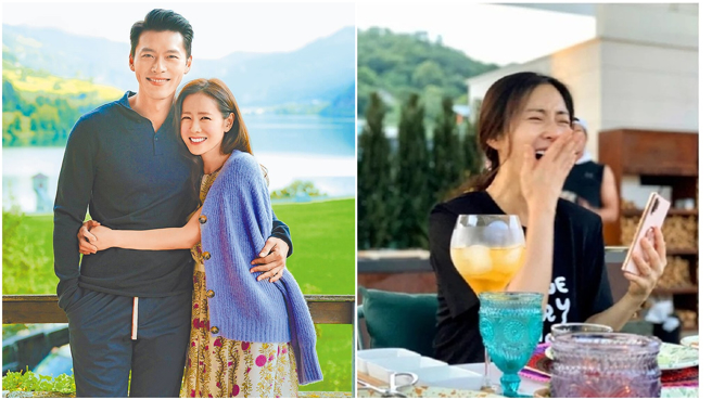 宋玧妸秀食物照意外爆出孙艺真豪宅。（图/微博）