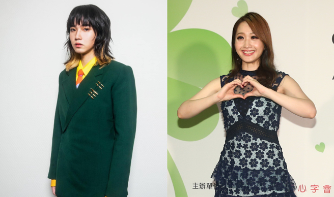 朱俐静惊传病逝，持修难忘两人相处过往。（合成图，翻摄持修脸书、资料照／石智中摄）