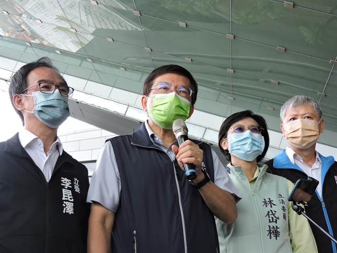 交通部長王國材。（洪靖宜攝）