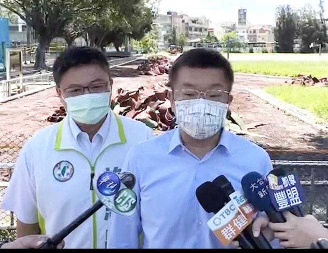 蔡其昌强调，党中央正寻找最强的党内优秀同志，积极劝说中。(陈世宗摄)